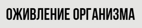 Оживление организма (Максим Андреюк)