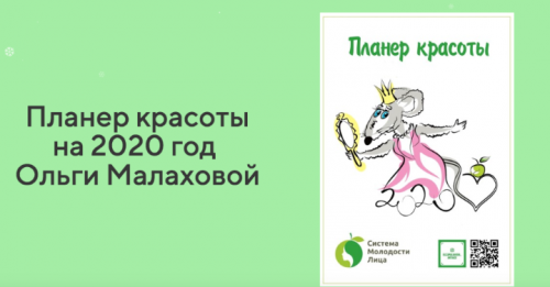Планер красоты на 2020 год (Ольга Малахова)