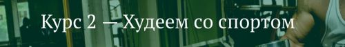[Freshlife28] Курс №2. Худеем со спортом (Антон Петряков)