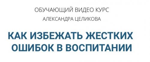 Как избежать жёстких ошибок в воспитании (Александр Целиков)