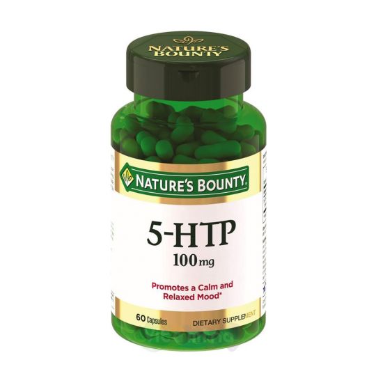 Нэйчес Баунти 5-гидрокситриптофан 100 мг, 60 капс.