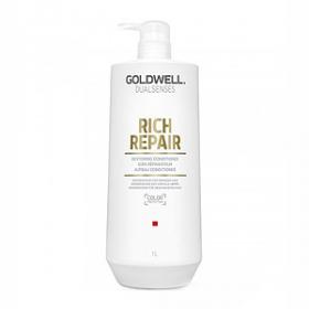 Goldwell Dualsenses Rich Repair Restoring Conditioner - Кондиционер против ломкости волос 1000 мл