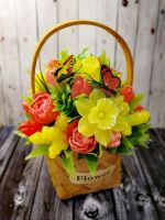 букет из мыла