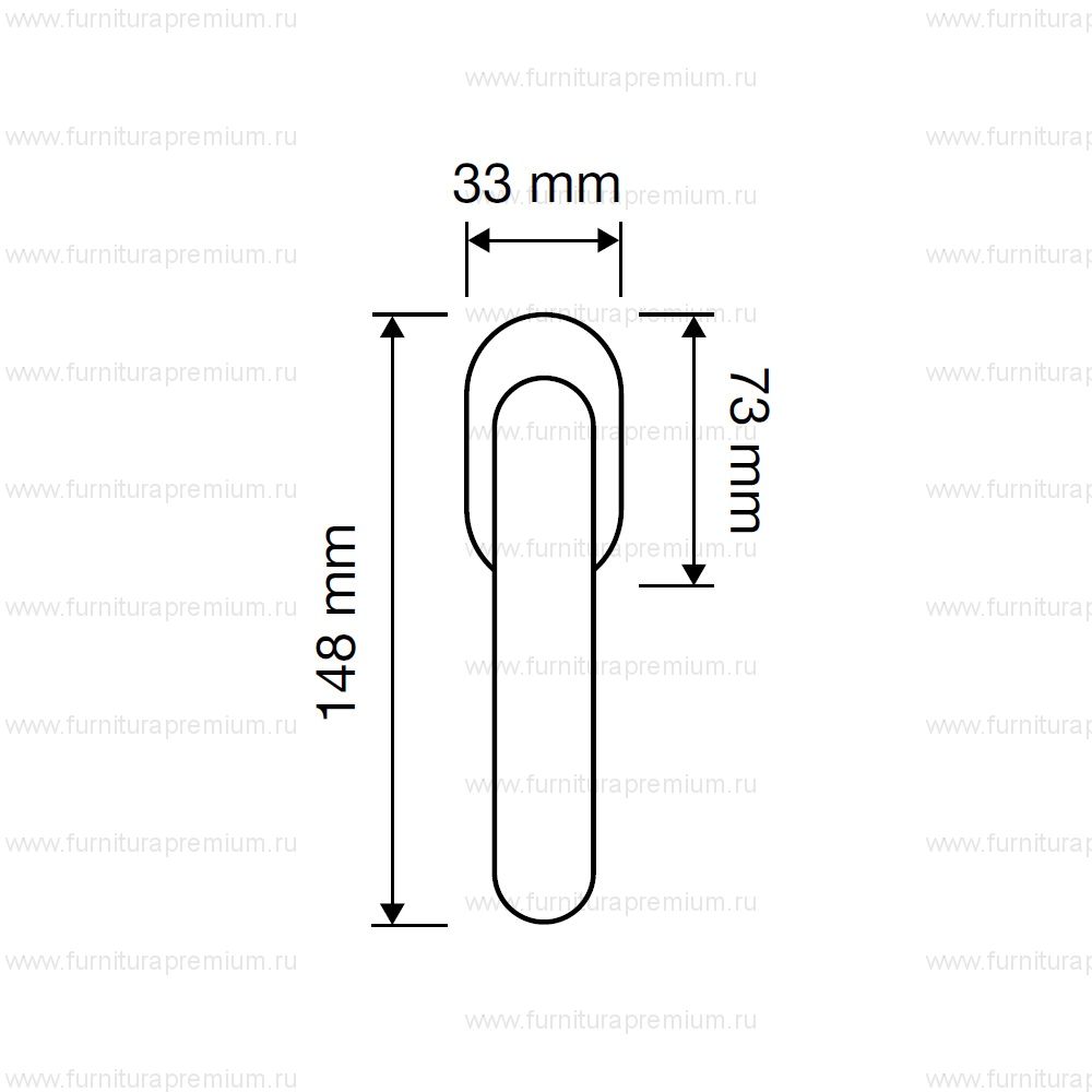 Оконная ручка Linea Cali Heidi 1665 SK