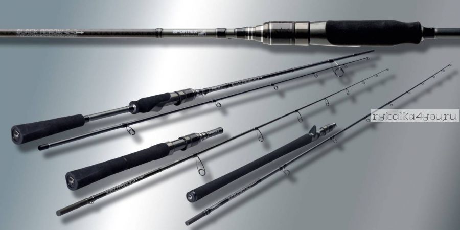 Удилище спиннинговое Sportex Black Arrow BA2130 G-3 ULR 2,10m 0,5-7g