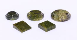 Основания из камня Зелёный Мрамор (Офиокольцит)