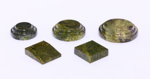 Основания из камня Зелёный Мрамор (Офиокольцит)