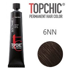 Goldwell Topchic 6NN - Стойкая краска для волос - Темно-русый экстра 60 мл.