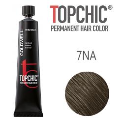 Goldwell Topchic 7NA - Стойкая краска для волос - Пепельный блондин естественный 60 мл.