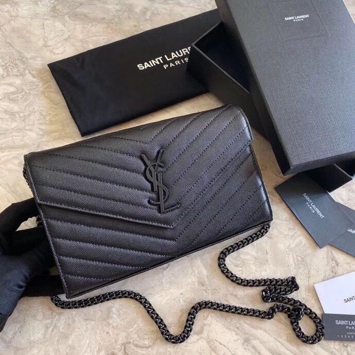Клатч Saint Laurent 22,5x14,4x4 cm