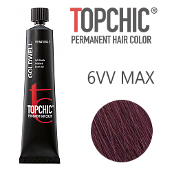 Goldwell Topchic 6VV MAX - Стойкая краска для волос - Темная черешня 60 мл.