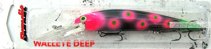 Воблер Bandit Walleye Deep 120 мм / 17,5 гр /Заглубление: до 8,1м / цвет: OL111