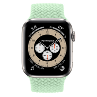 Ремешок Apple Watch Series 6 Pistachio Braided Solo Loop