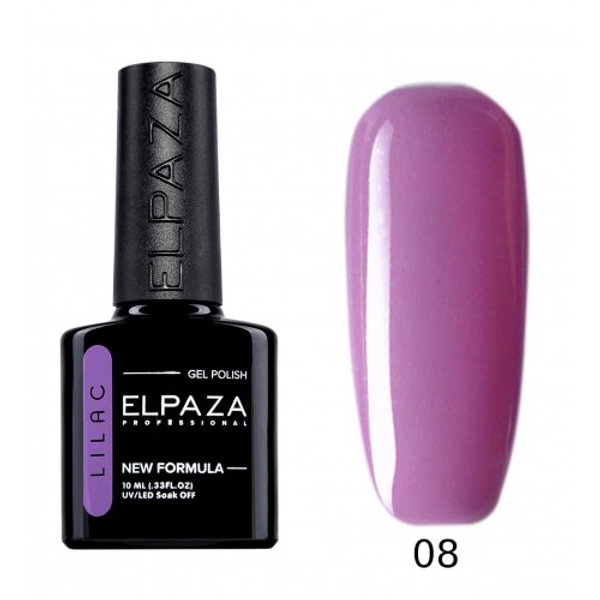 ELPAZA ГЕЛЬ-ЛАК LILAC 08  10мл.