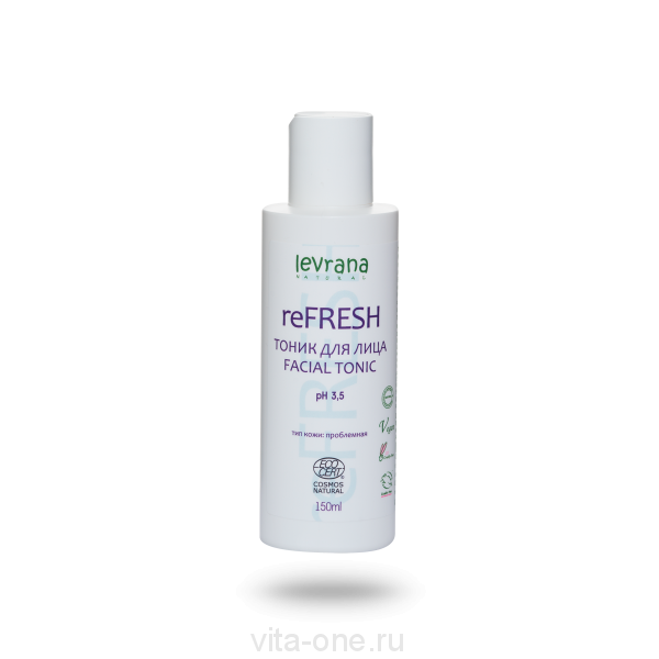 Тоник для лица ReFresh Levrana 150 мл ECOCERT