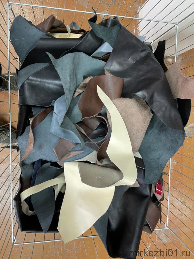 Куски, лоскуты и обрезки кожи