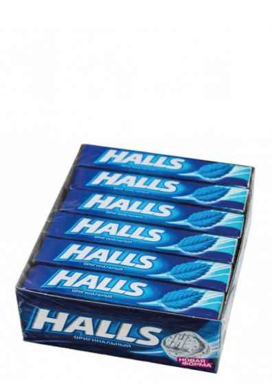 Леденцы Halls Оригинальный 12 шт