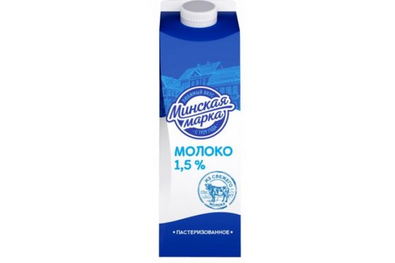 Молоко стерилизованное Минская марка 2,5%  1л
