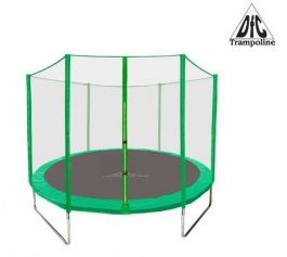 Батут DFC Trampoline Fitness 8 футов, с сеткой.