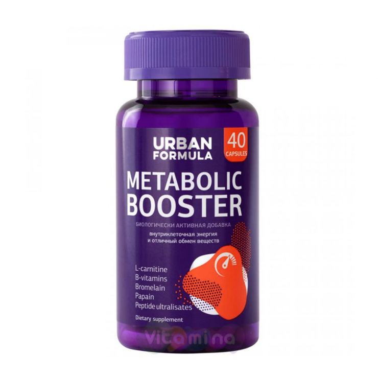 Урбан Формула Metabolic Booster DailyForce Дейлифорс капсулы, 40 капс.