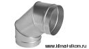 Отвод 90*, ф 120, AISI 439/0,8мм