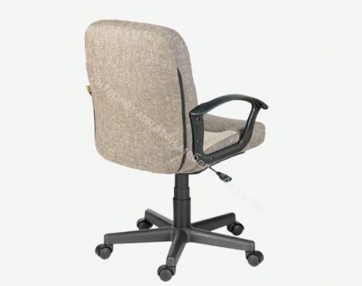 Кресло "Вейтон Home ультра" (Бежевый/Чёрный)