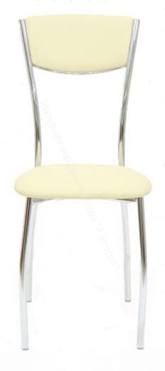 Стул «Сильвия» (хром)/Кожзам, Ткань