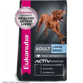 Eukanuba Adult Large Breed 1+ years Корм сухой для взрослых собак крупных и очень крупных пород от года и старше