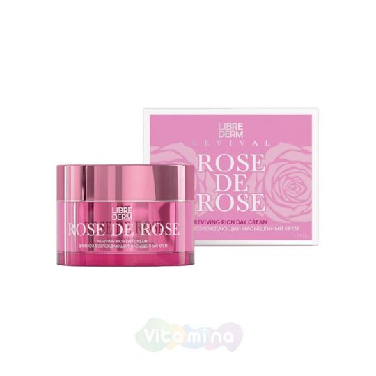 Либридерм Rose de Rose Возрождающий дневной насыщенный крем, 50 мл