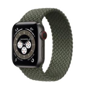Часы Apple Watch Edition Series 6 GPS + Cellular 40mm Space Black Titanium Case with Inverness Green Braided Solo Loop