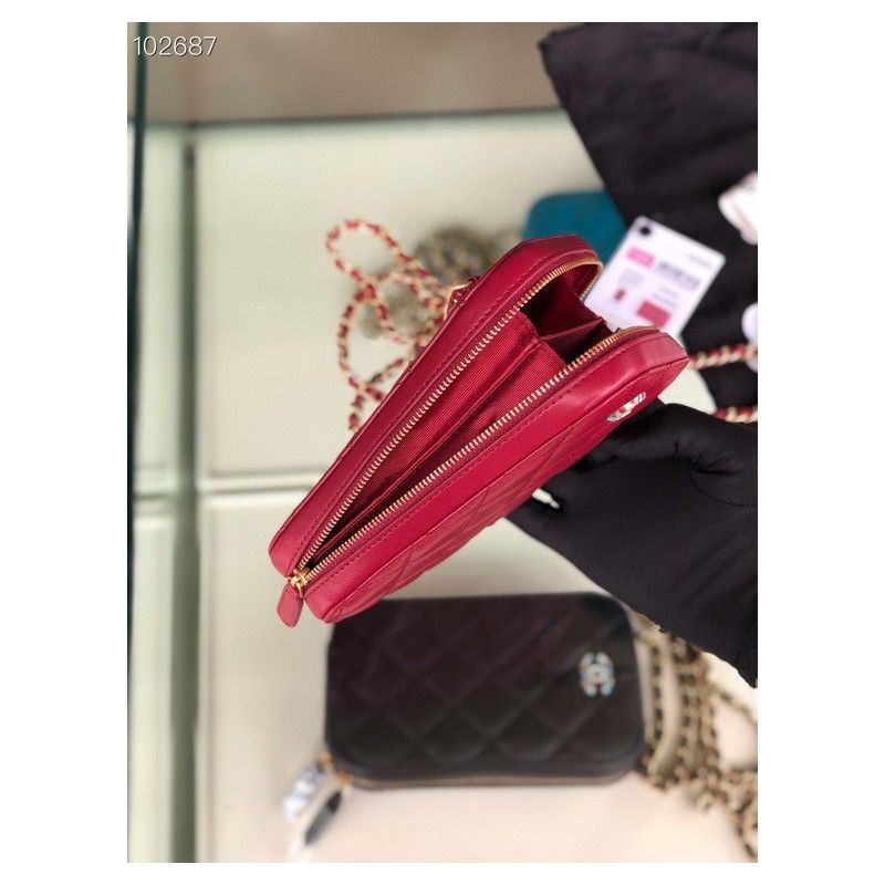 Сумка для смартфона CHANEL 17*10*4 см