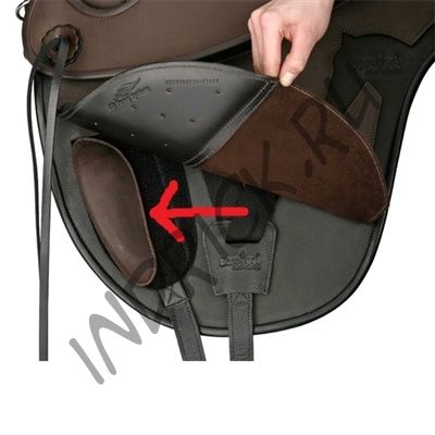 Коленные упоры на липучках для седел Cherokee, Just Adjust, Lexington, London