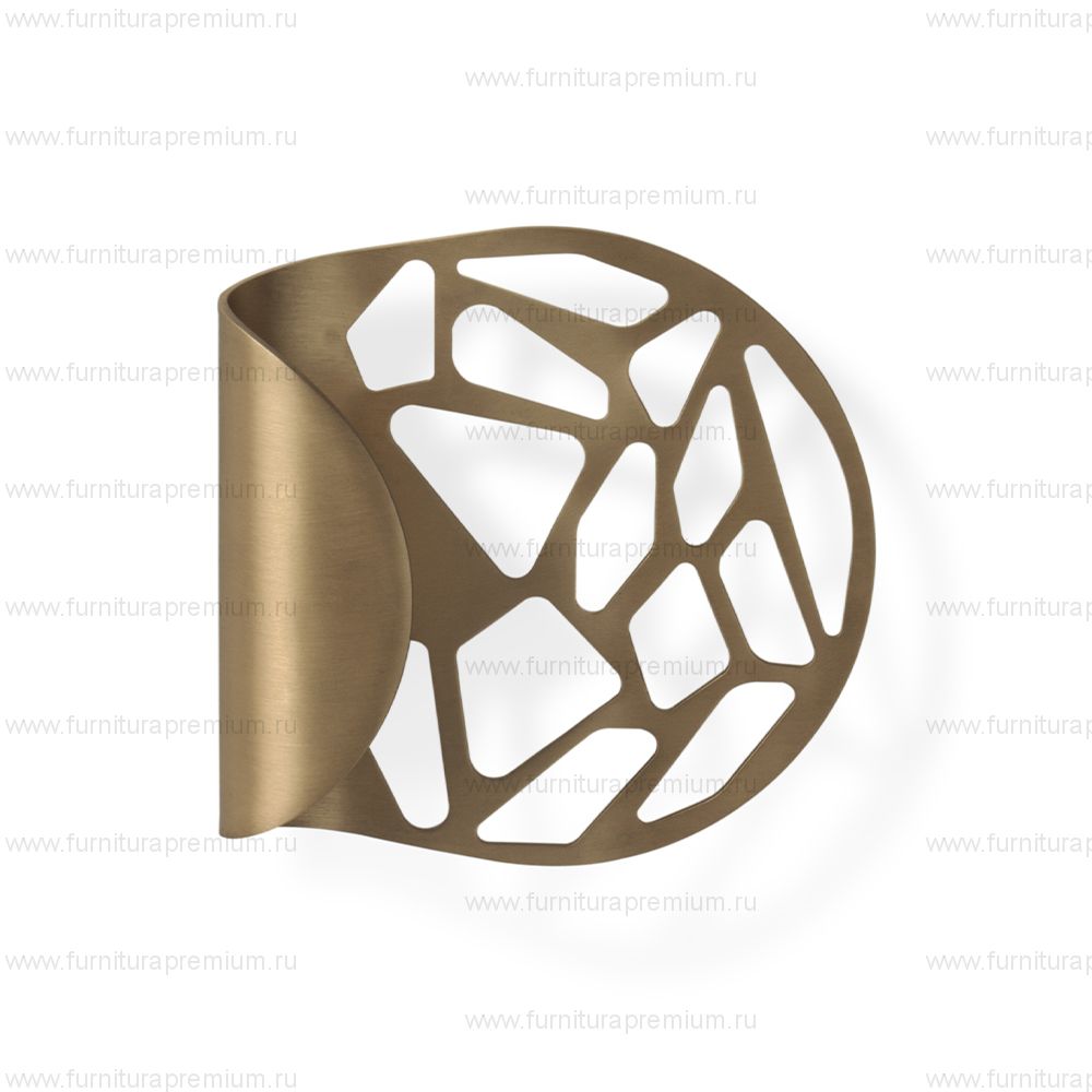 Мебельная ручка-ракушка PullCast Atlas CM3008