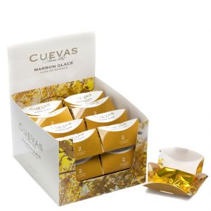 Каштаны глазированные Cuevas Marron Glace Display 24 шт х 40 г - Испания
