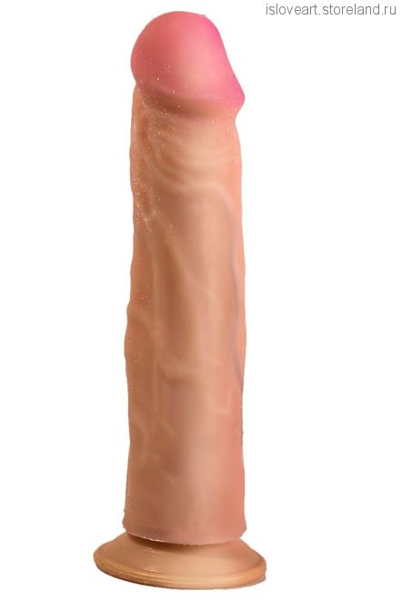 Фаллоимитатор киберскин на присоске в ламинате