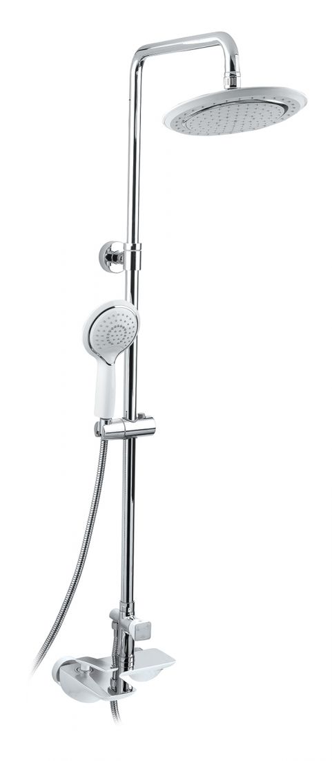 Душевая система Timo Helmi 3-х режимная (SX-1070/00-16 (412) chrome/white)