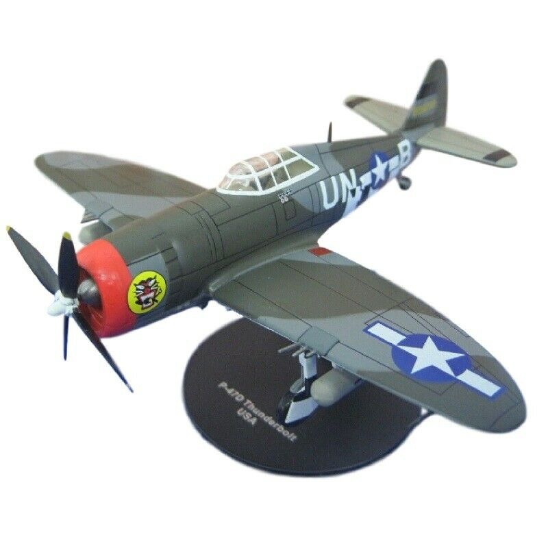 Американский истребитель-бомбардировщик Republic P-47 Thunderbolt в масштабе 1/72 (IXO-ALTAYA)