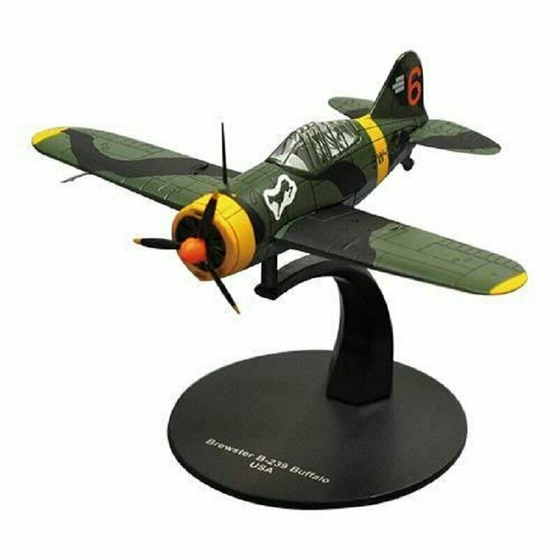 Американский истребитель Brewster B-239 Buffalo  в масштабе 1/72 (IXO-ALTAYA)