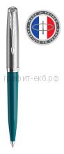 Ручка шариковая Parker 51 Core Teal Blue CT 2123508