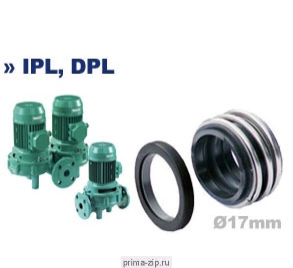 Торцевое уплотнение насоса Wilo VeroTwin-DPL / D PL32/160-1,1/2-X1