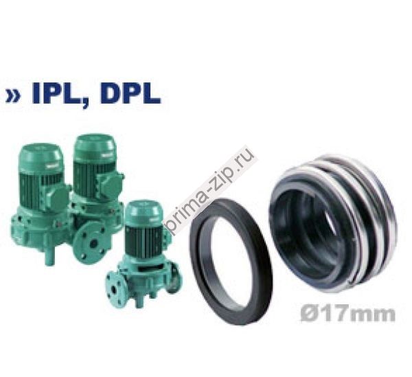 Торцевое уплотнение насоса Wilo VeroTwin-DPL / D PL32/160-1,1/2-X1