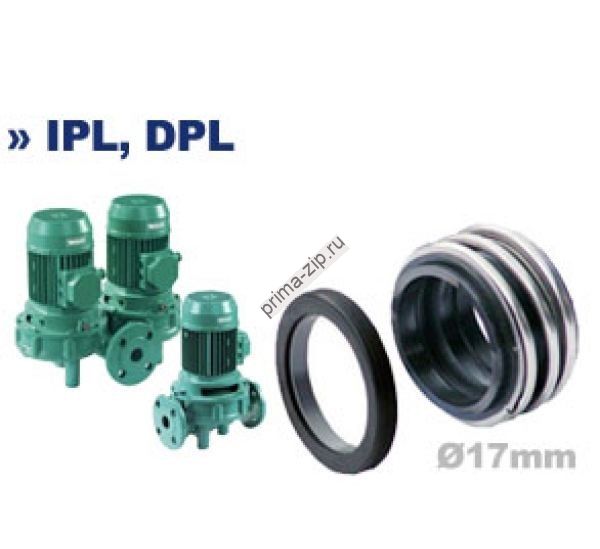 Торцевое уплотнение насоса Wilo VeroTwin-DPL / DPL40/115-0,55/2