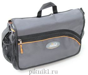 Сумка "СЛЕДОПЫТ" Street Fishing Bag, 30х38х16 см, серая  PF-SFB-G / PF-BBK-04