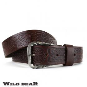 Ремень WILD BEAR RM-048m Vinous (универсальный)