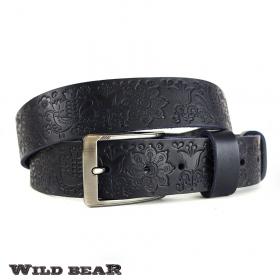 Ремень WILD BEAR RM-055m Dark-blue (универсальный)