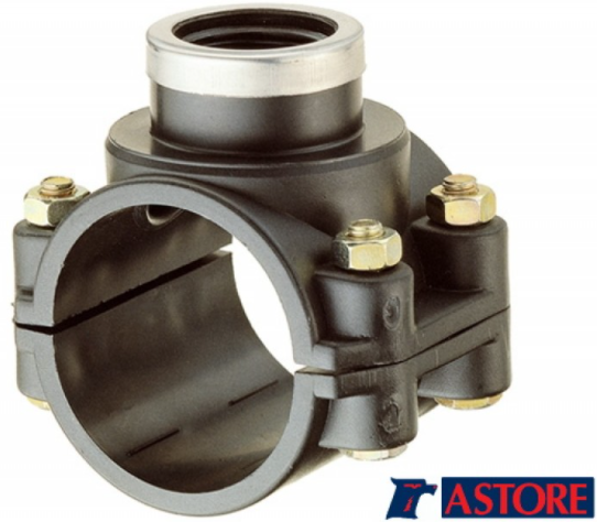 Седловая врезка ПНД (седелка)