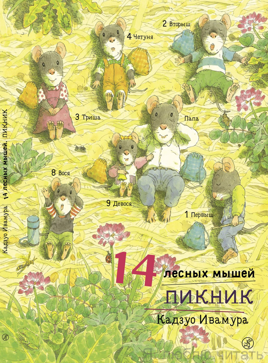 14 лесных мышей. Пикник