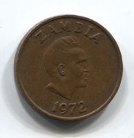 1 нгве 1972 Замбия