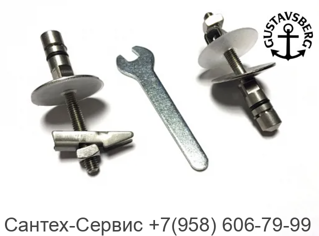 C0102G Крепеж сиденья и крышки унитазов Gustavsberg