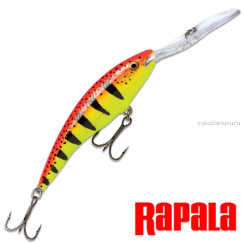 Воблер RapaIa Tail Dancer Deep 110мм / 22 гр /Заглубление: 0 - 9 м /  цвет: TDD11-HT